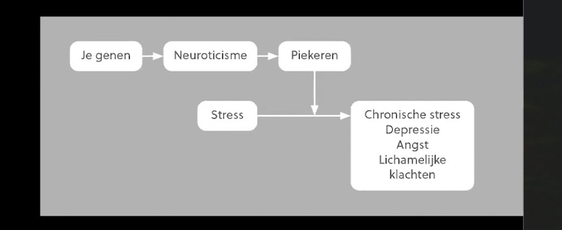 piekeren depressie en stress