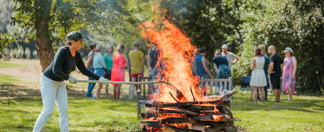 Vuurloopceremonie